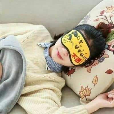 Cartoon Plush Sleep Eye Mask Sleep Mask Blinders For Sleep